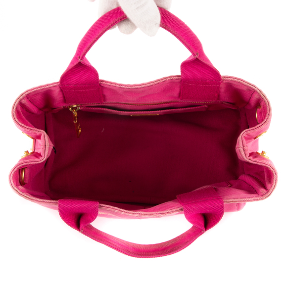 Prada Canapa Tote Denim - Picture 7 of 8